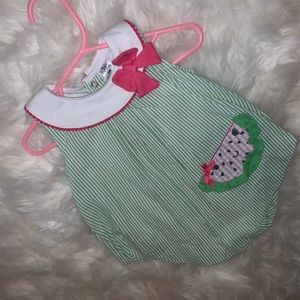 Baby girl summer romper